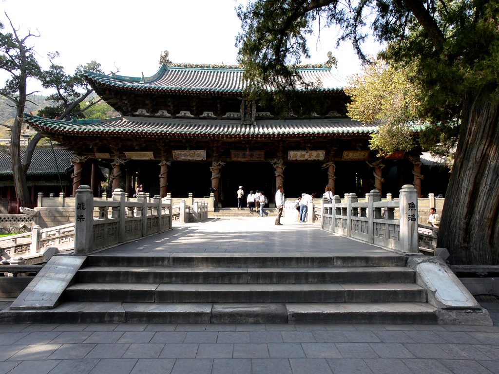 Jinci Temple architecture near Taiyuan