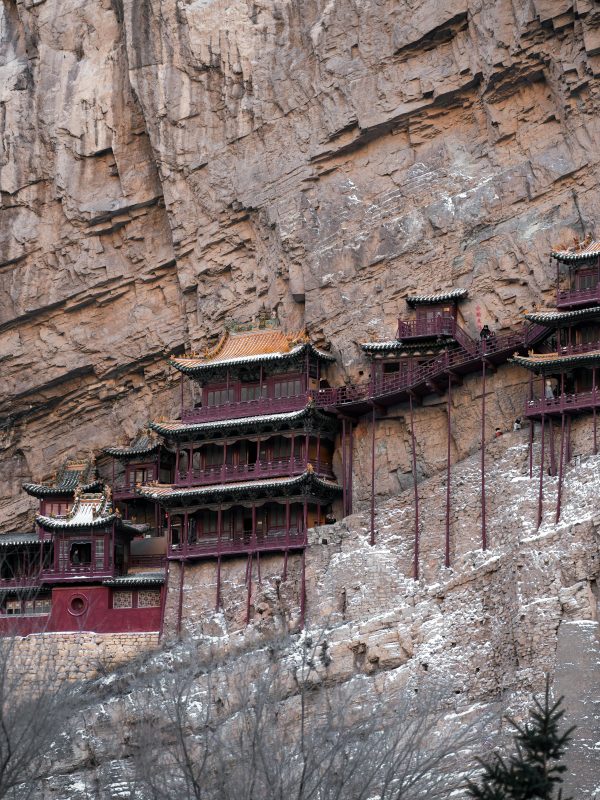 Shanxi Hanging Temple cliff