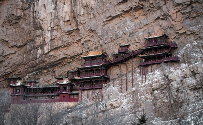 Shanxi Hanging Temple cliff