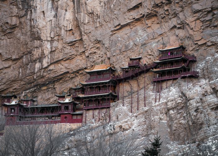 Shanxi Hanging Temple cliff