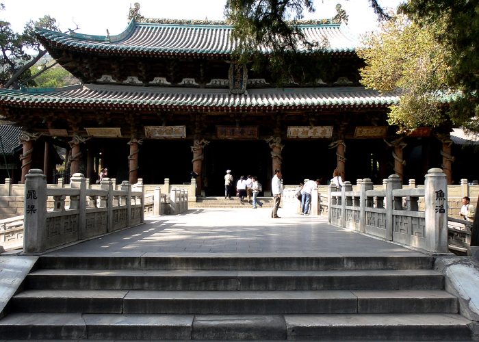 Jinci temple and ancient trees