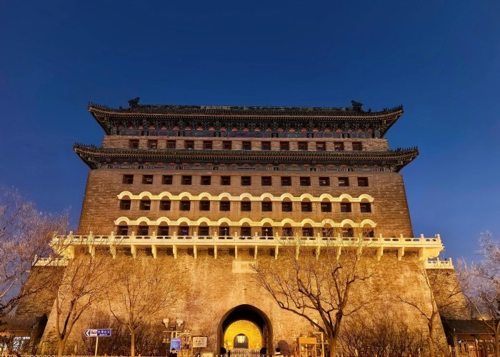 Qianmen pedestrian street in Beijing