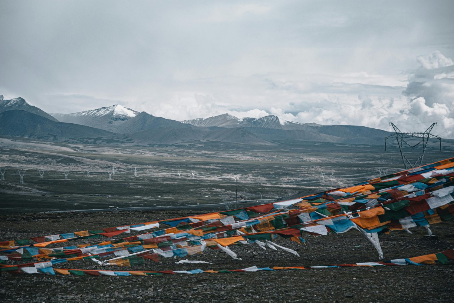 Tibetan Prayer Flags, Qinghai Plateau