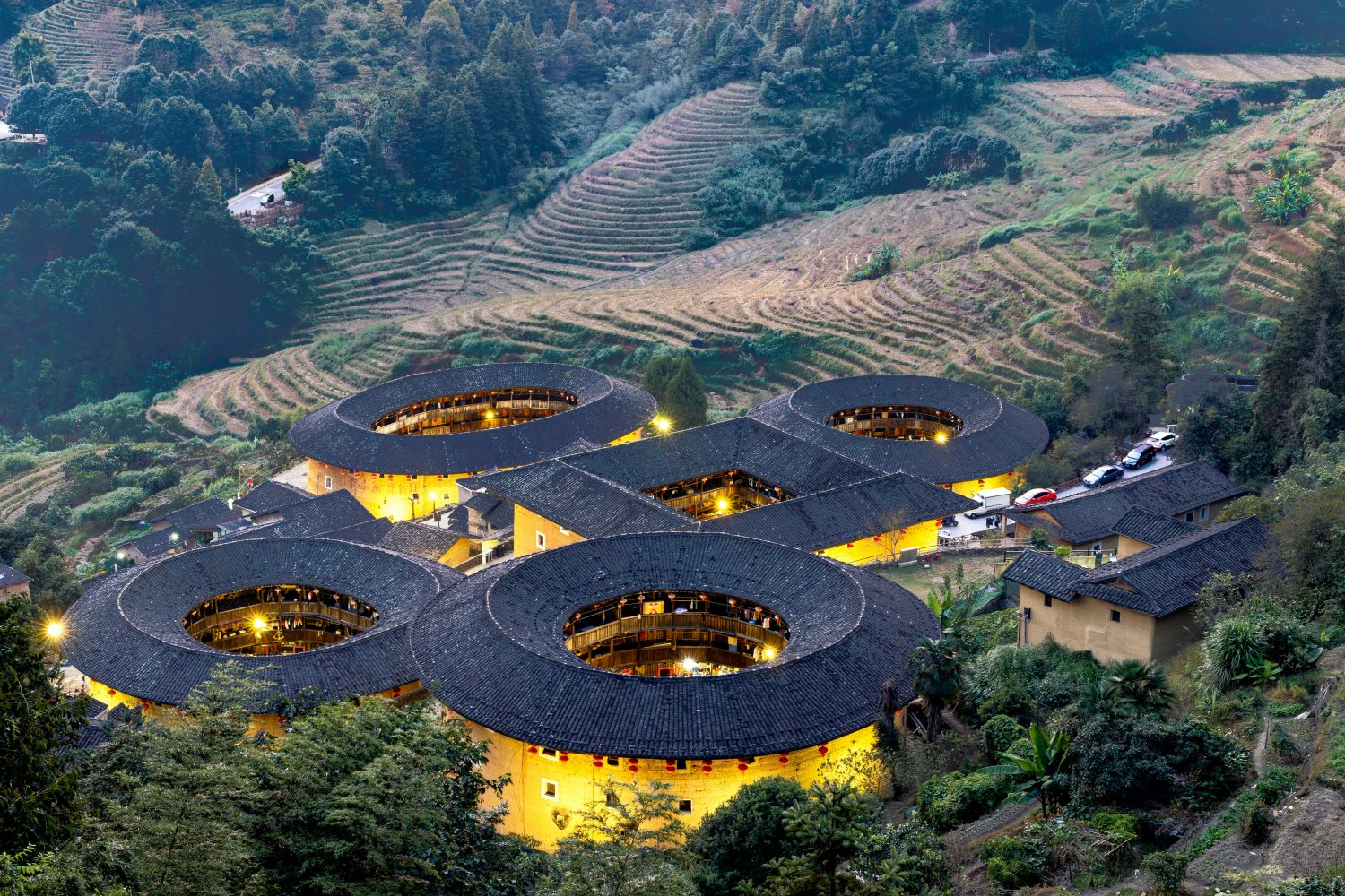 Tianluokeng Tulou Cluster, Nanjing County